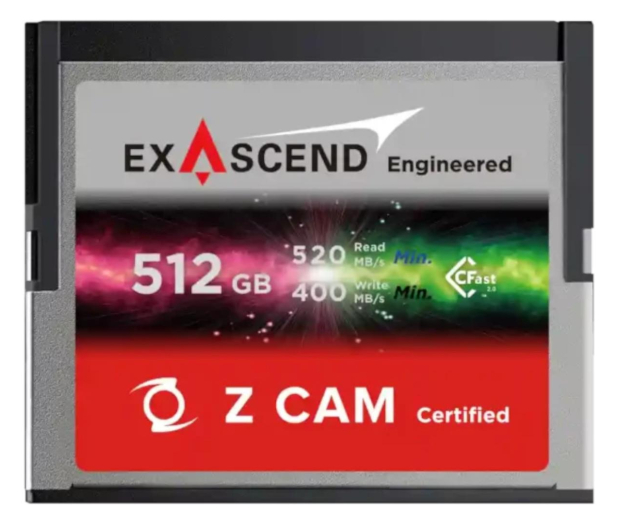 ExAscend 512GB Z CAM CFast 2.0 - 1249077 - zdjęcie